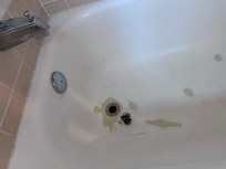 Hair causing drainage clogged
