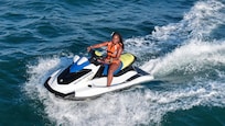 Jet ski on resort