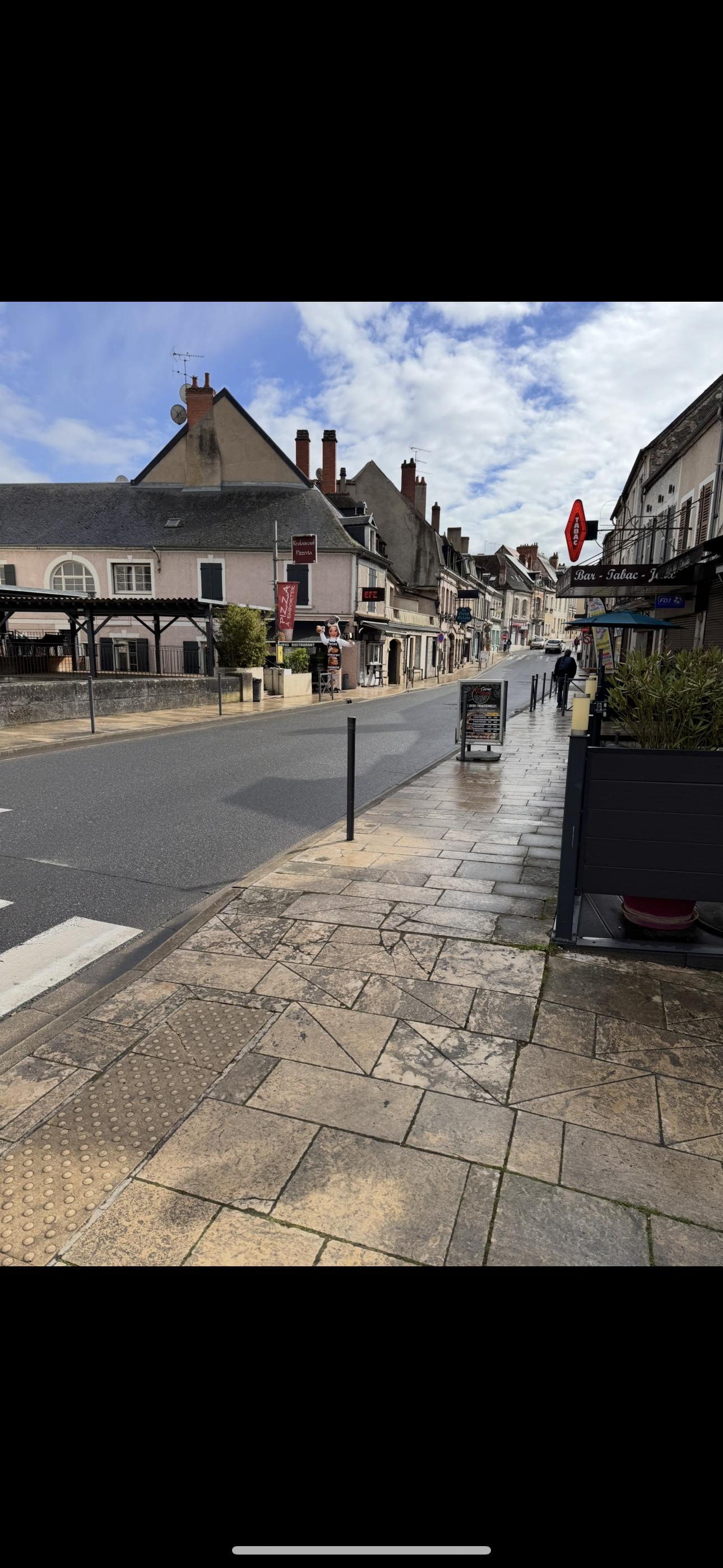 Walking the town streets…