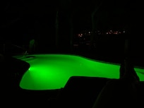 Pool at night
