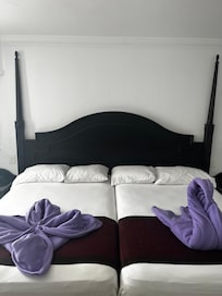 Double beds