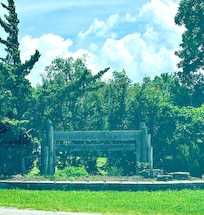 Entrance sign