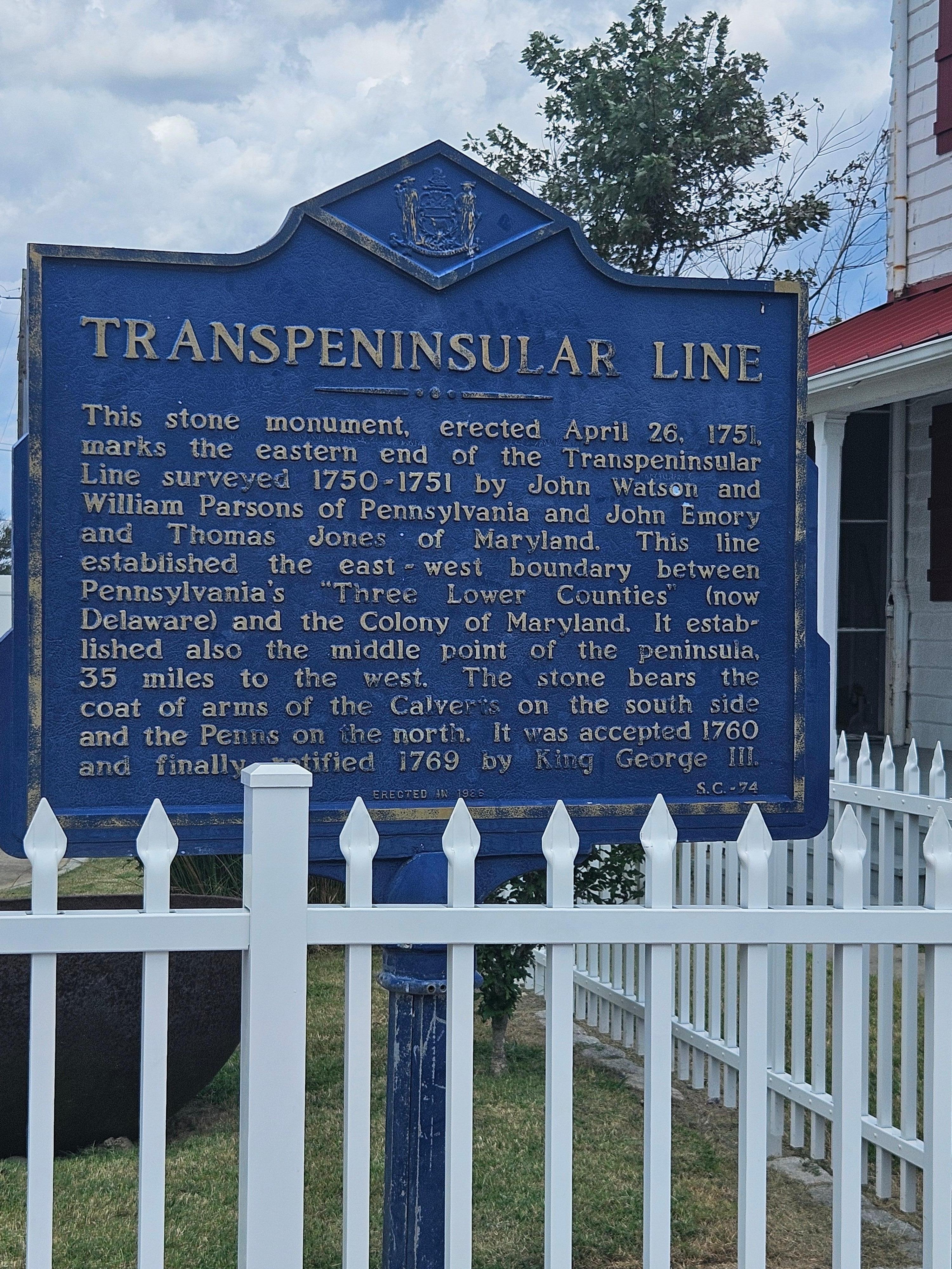 Fenwick Lighthouse, right at the Maryland state line