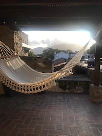 Hammock on deck