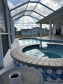 Pool area