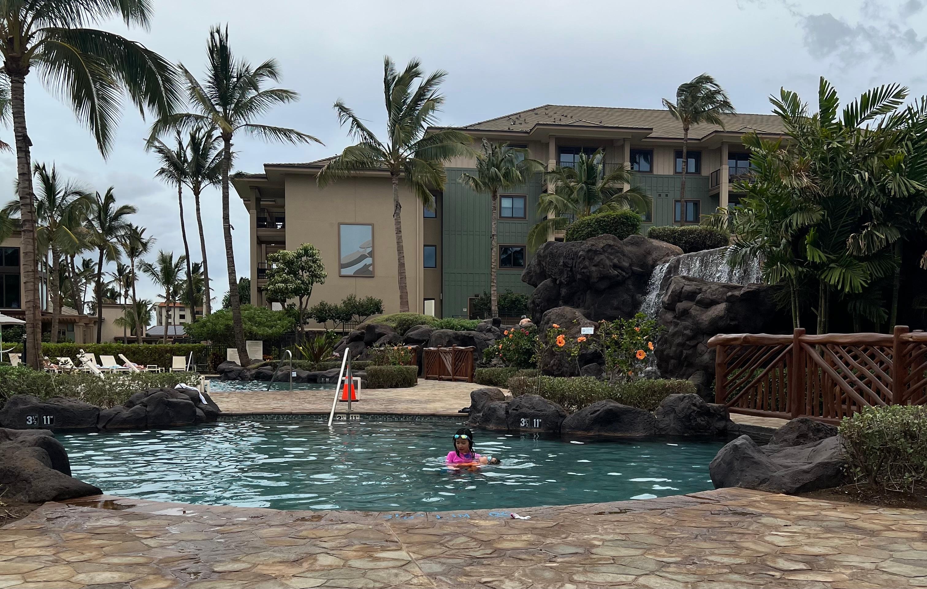 Main pool area