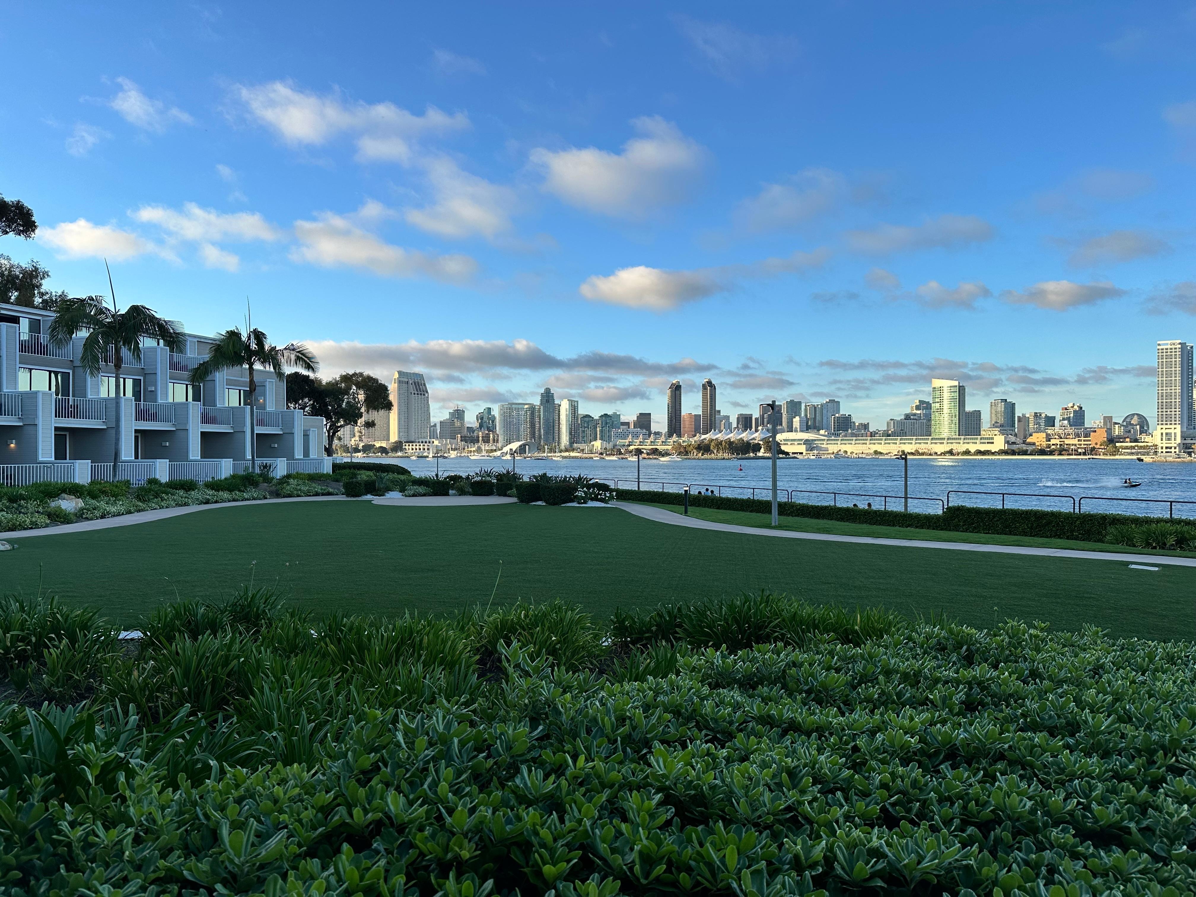 View from our Bay View room. 