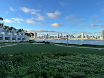 View from our Bay View room.