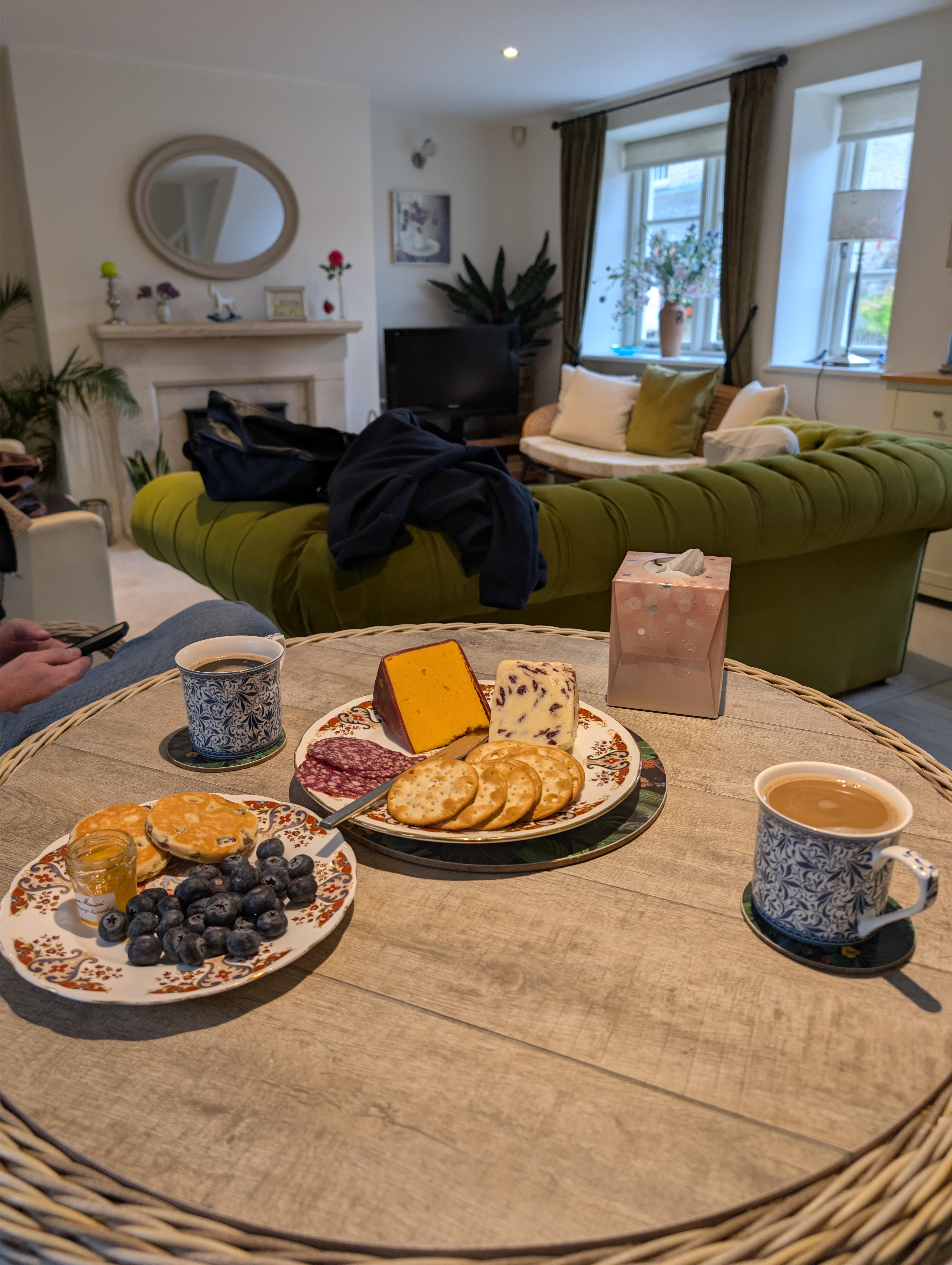 The kitchen was well appointed.