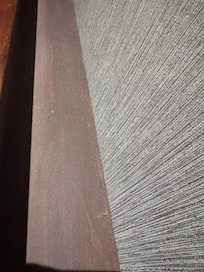 Everything was super dusty.