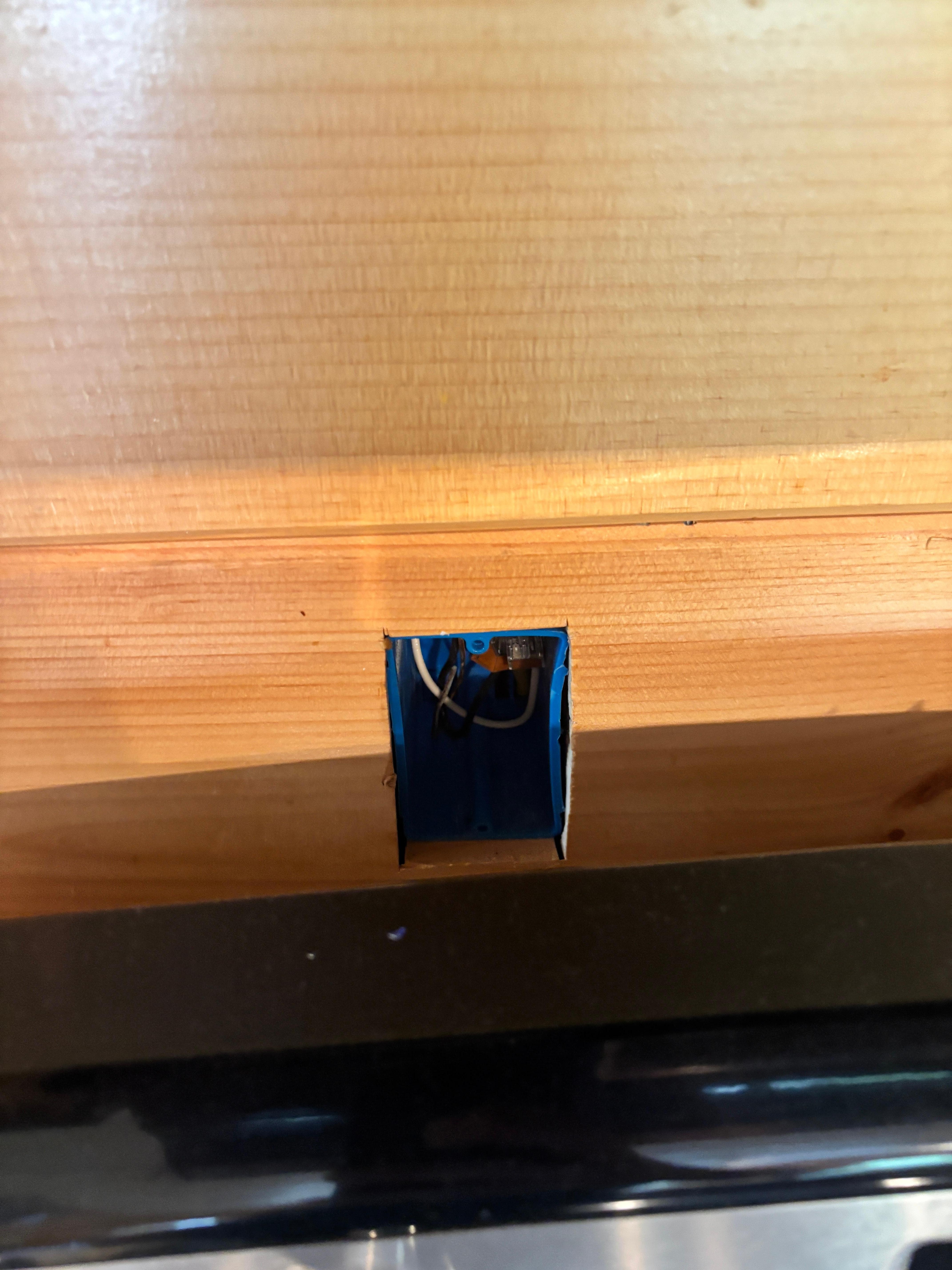 Exposed electrical box 