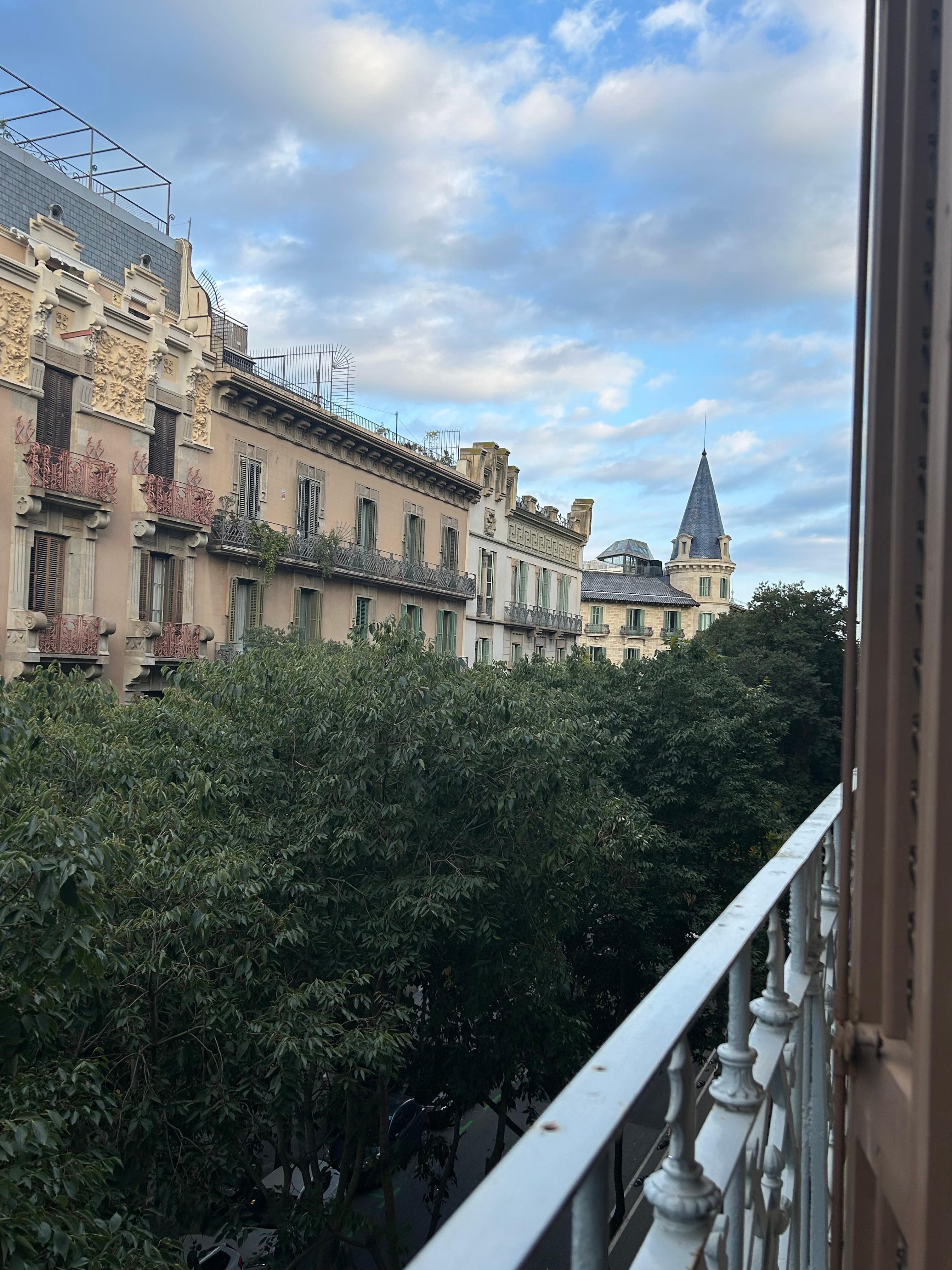 View from the balcony!