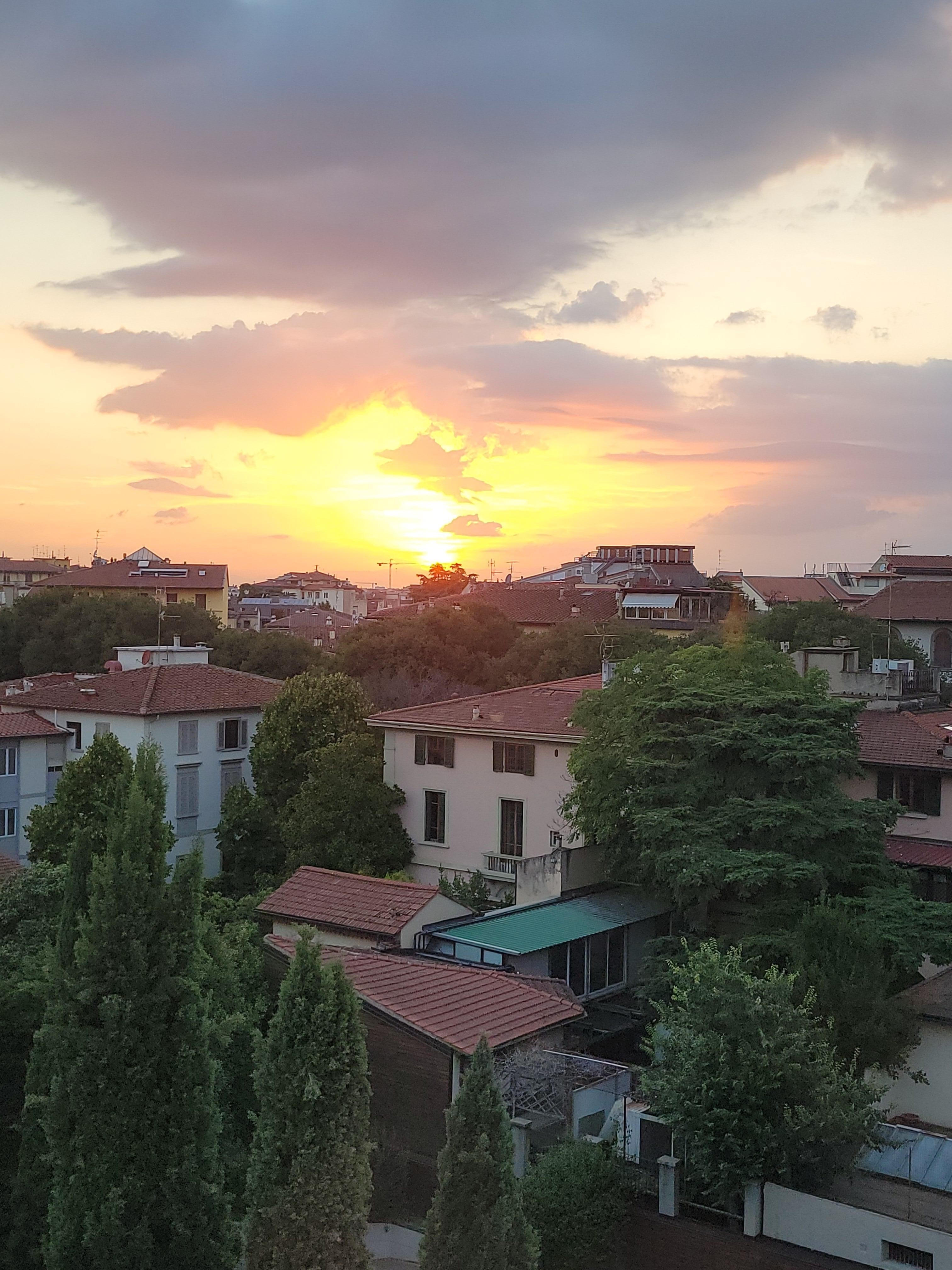 Sunset from my room window.