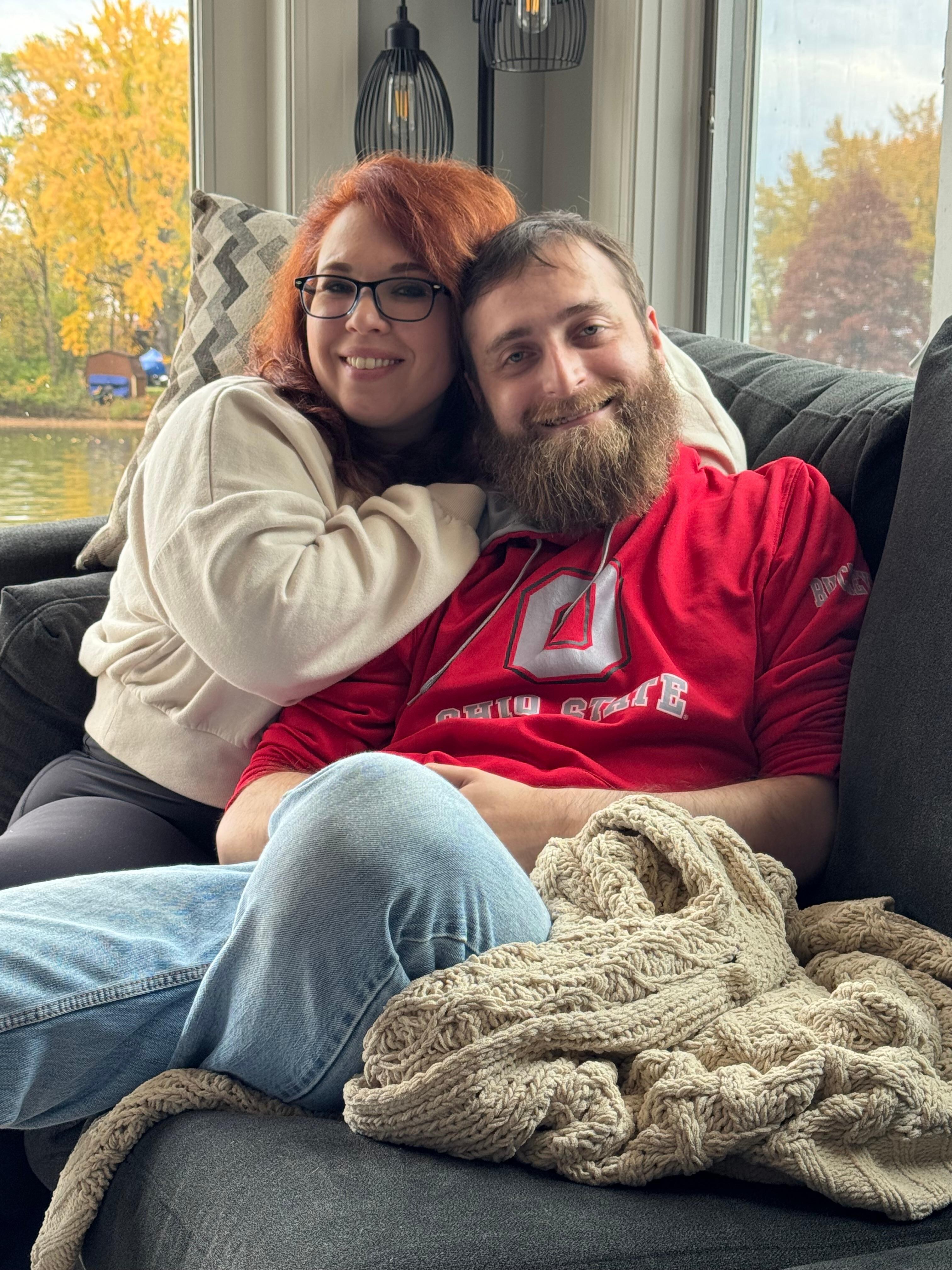 Hanging out…watching foitball