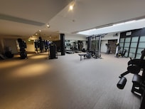 gym near the pool
