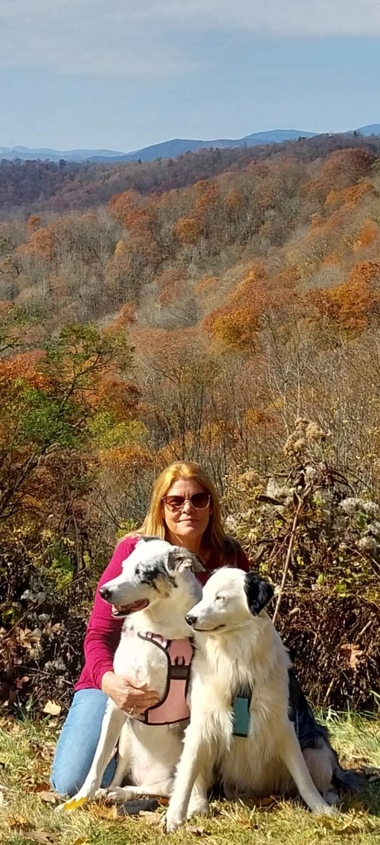 Myself with my fur loves.