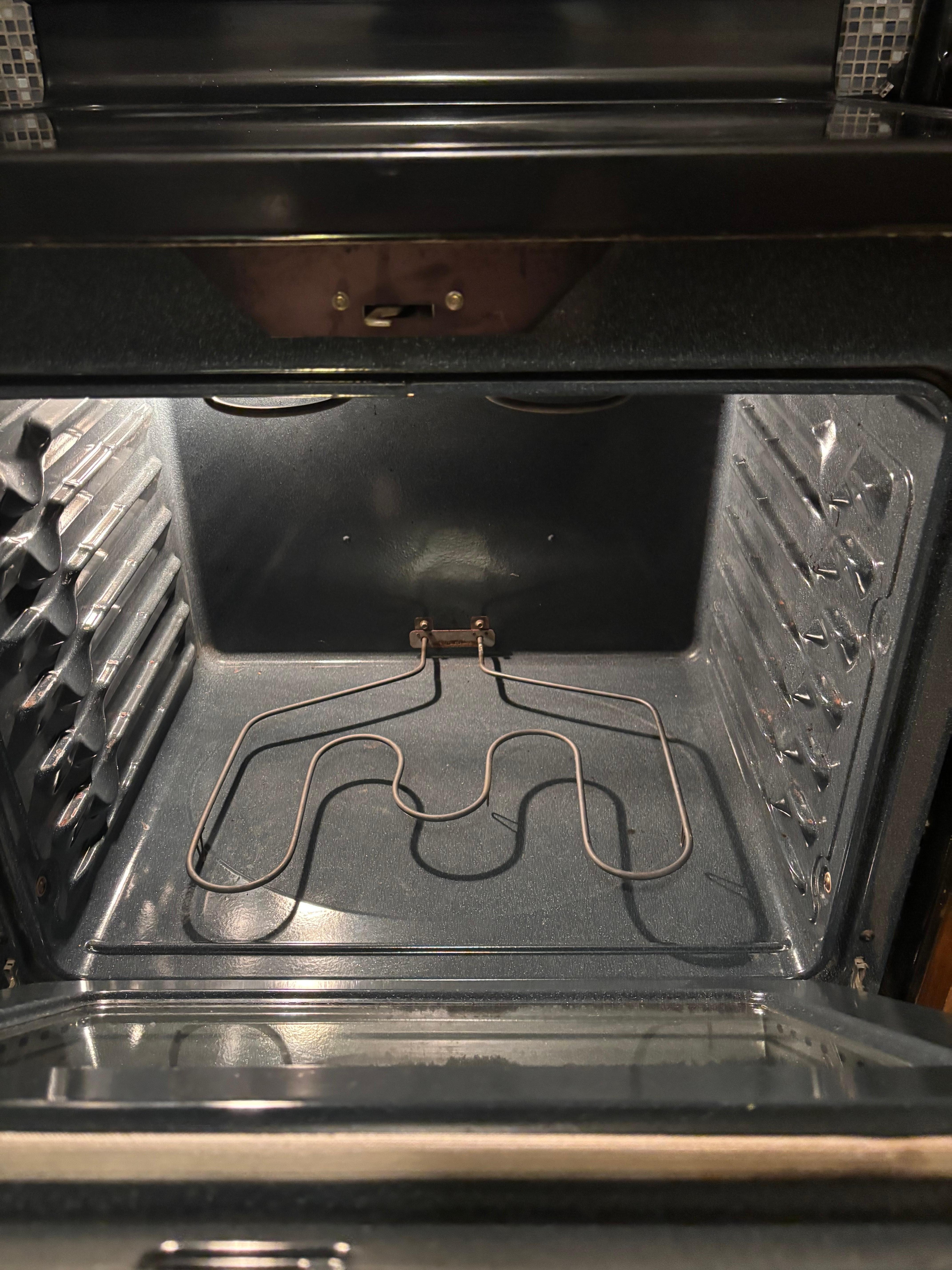 Unusable oven…