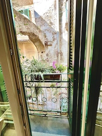 View of our cute balcony