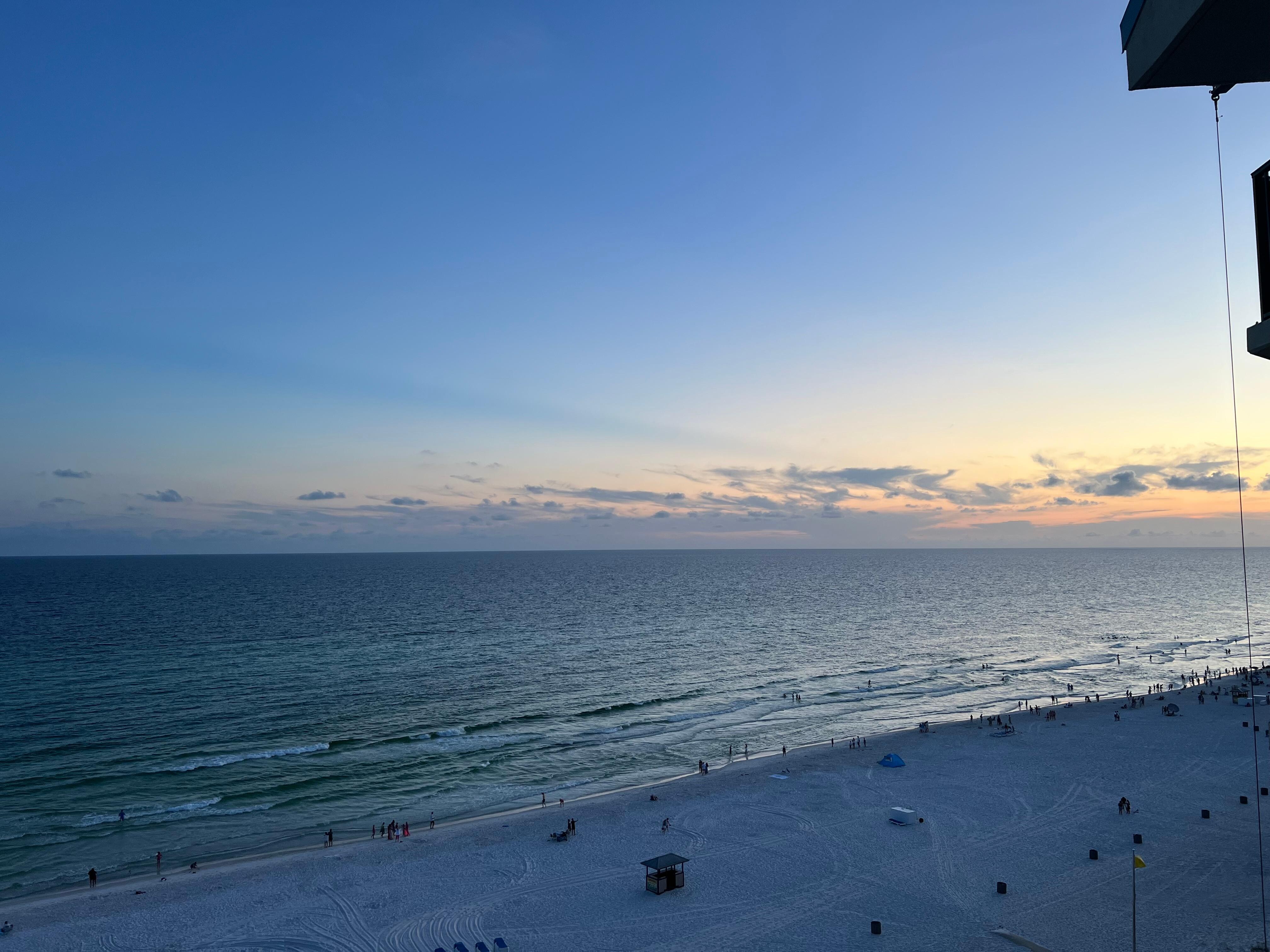 The views of the sunsets, sunrises, and moon can’t be beat!