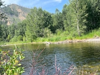 A river really does run through it