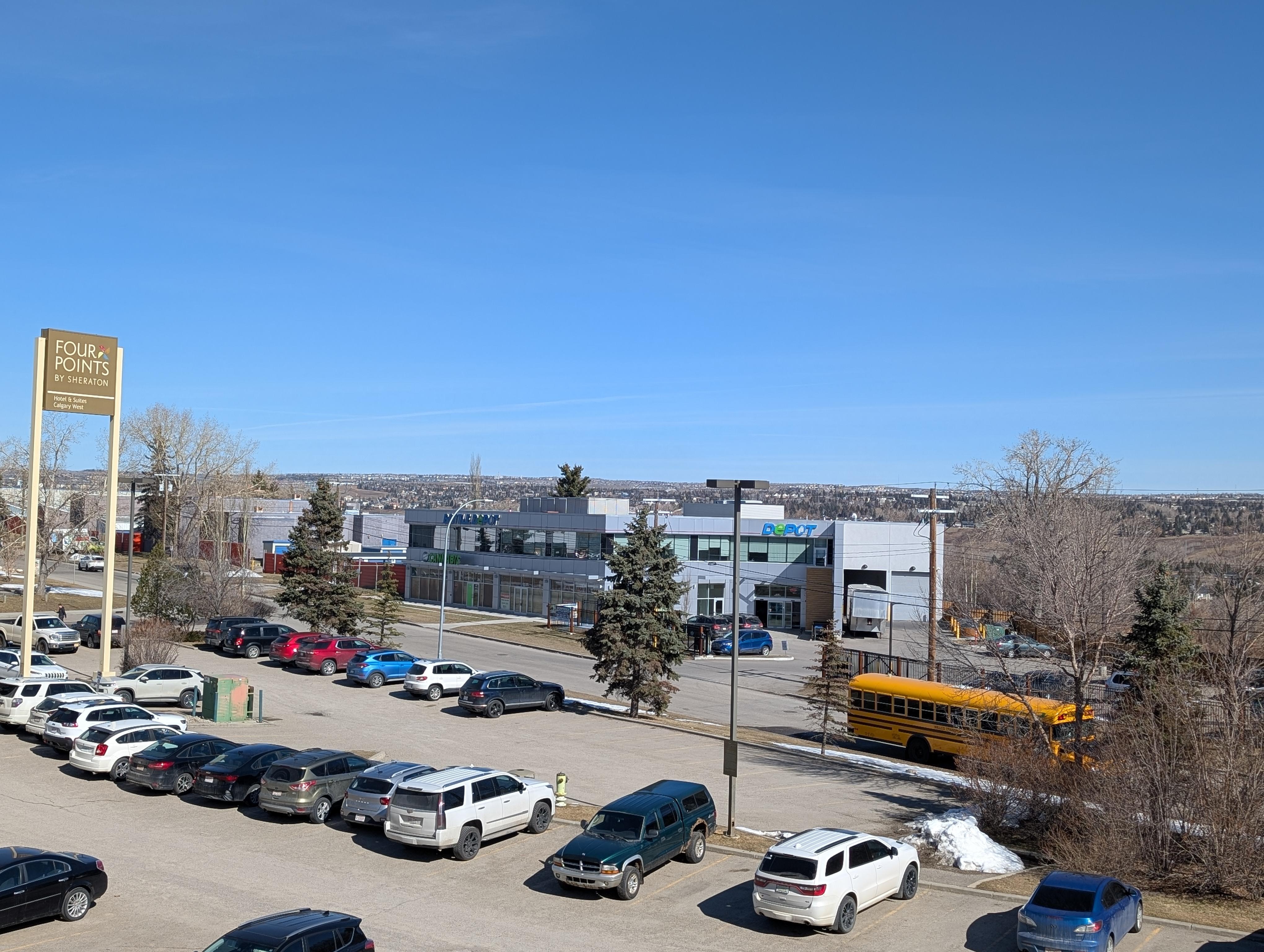 View from the balcony