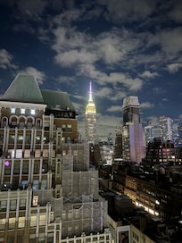 Night view from the room👍