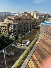 From the rooftop