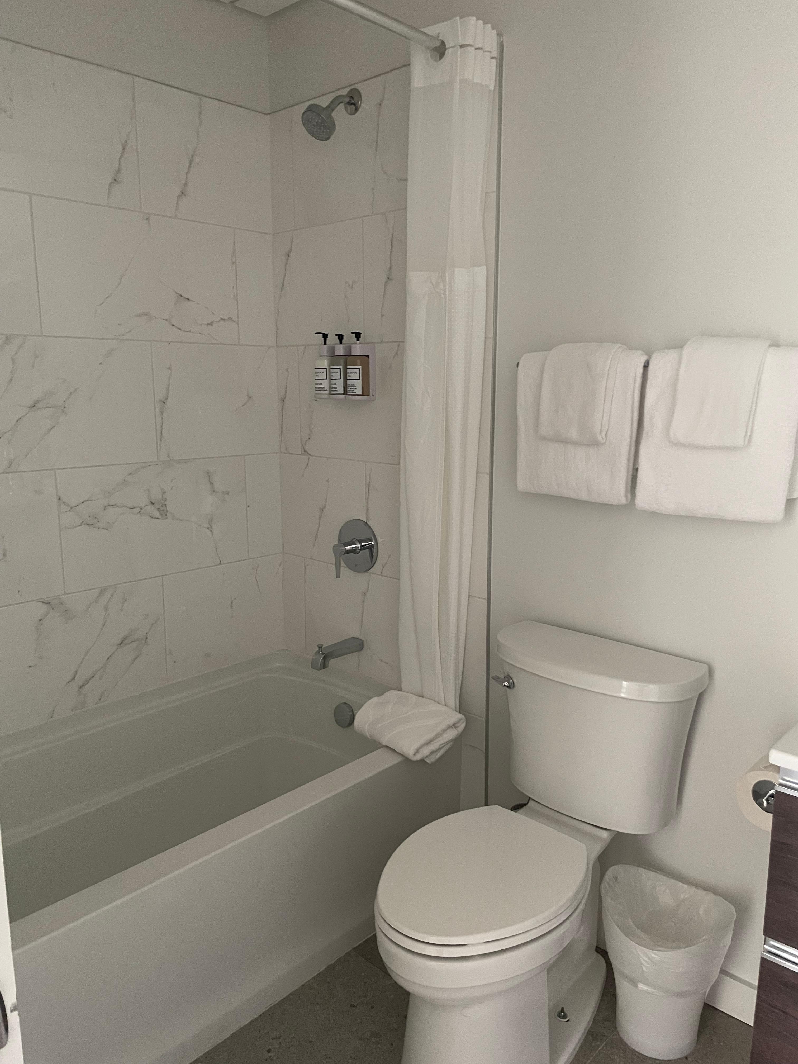 Common area bathroom