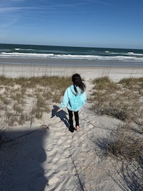 Steps away from the beach!