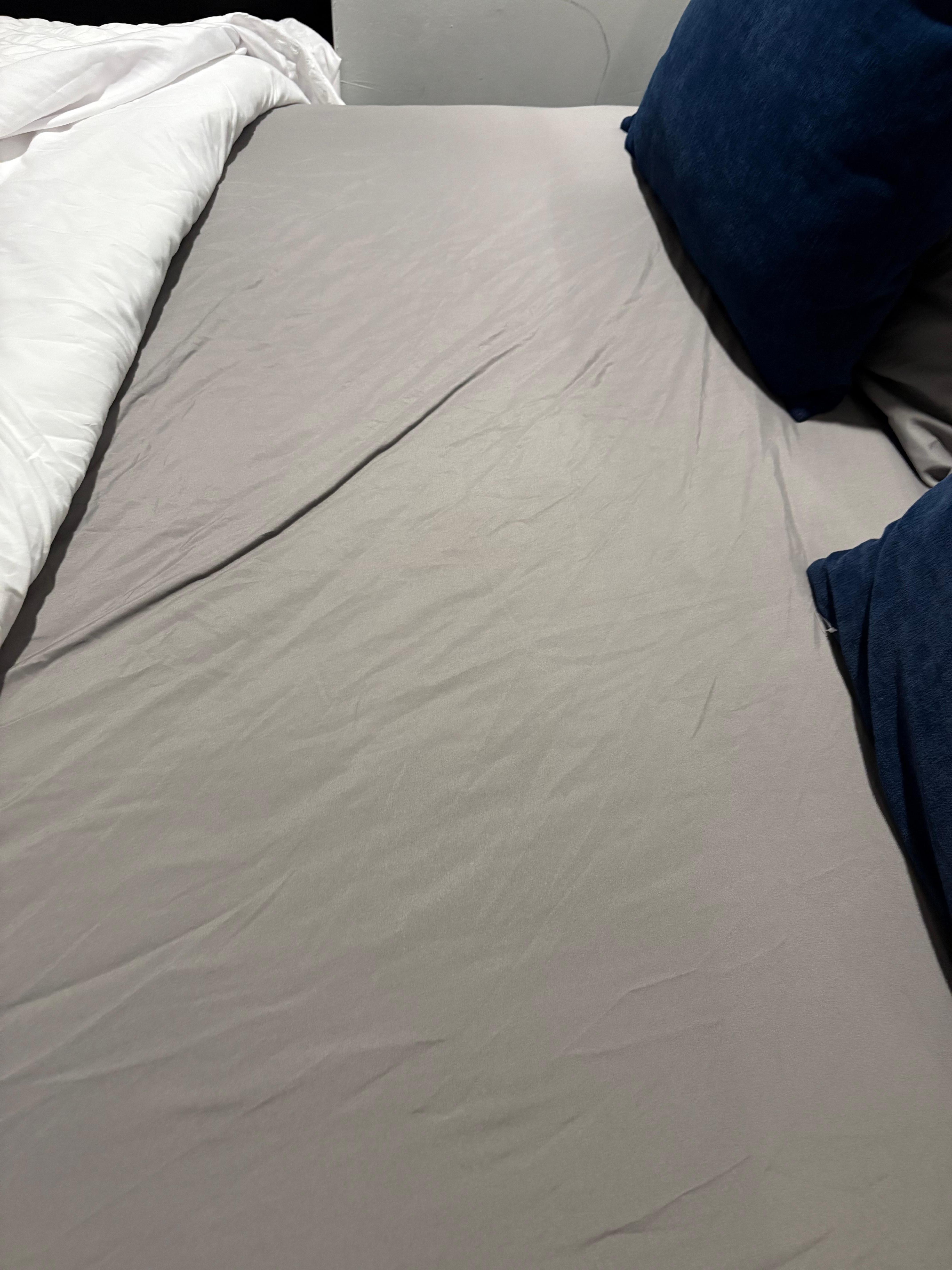 This was an unclean bed