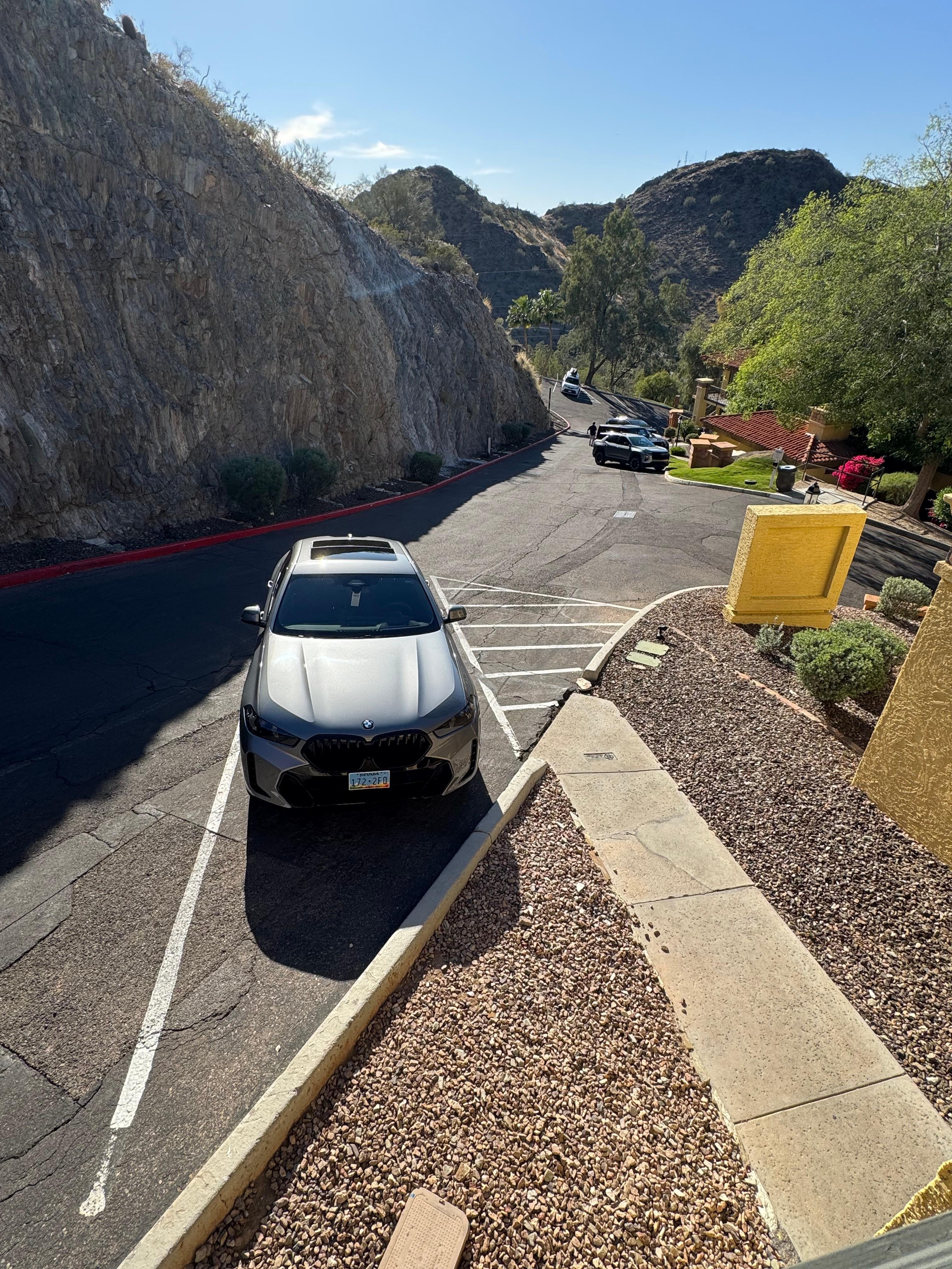 The elevation for the Cliffside Suites.