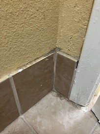 Bathroom floor