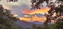 Sunset from the upper deck.