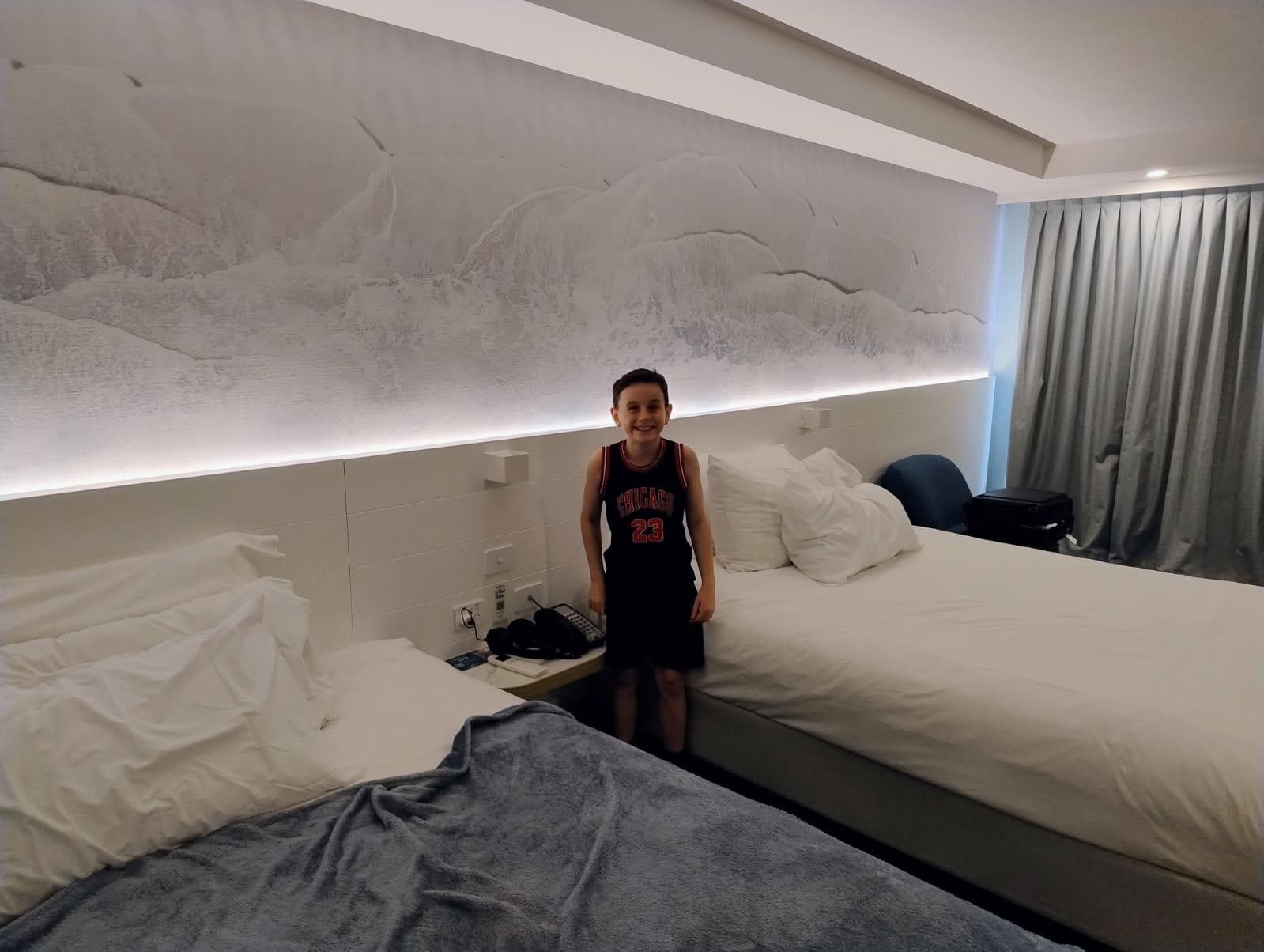 Inside room
