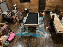 Game room entertained the grand kids