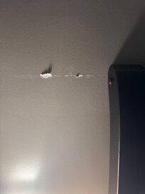 Damaged walls