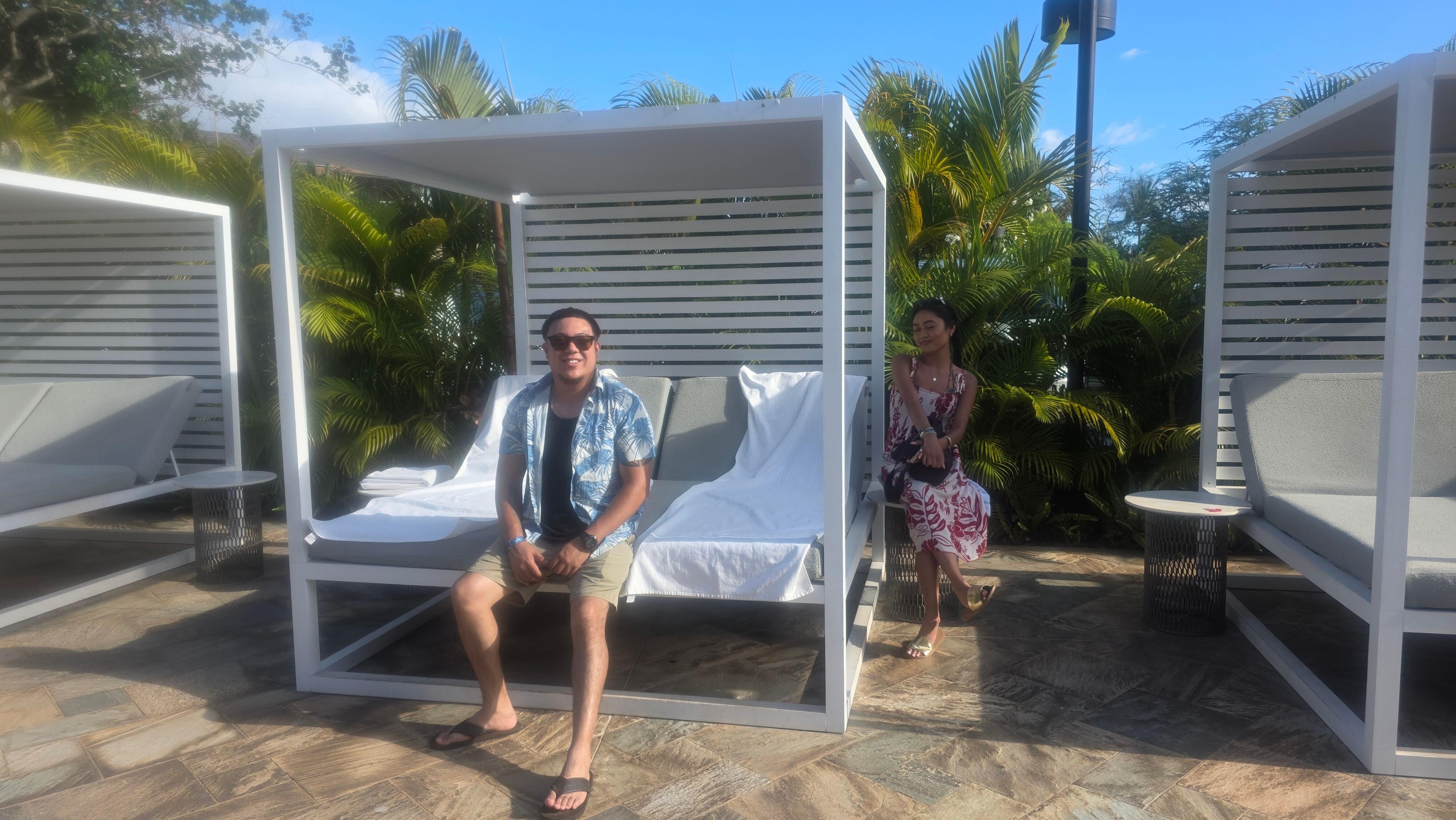 Cabana and Pool Time!