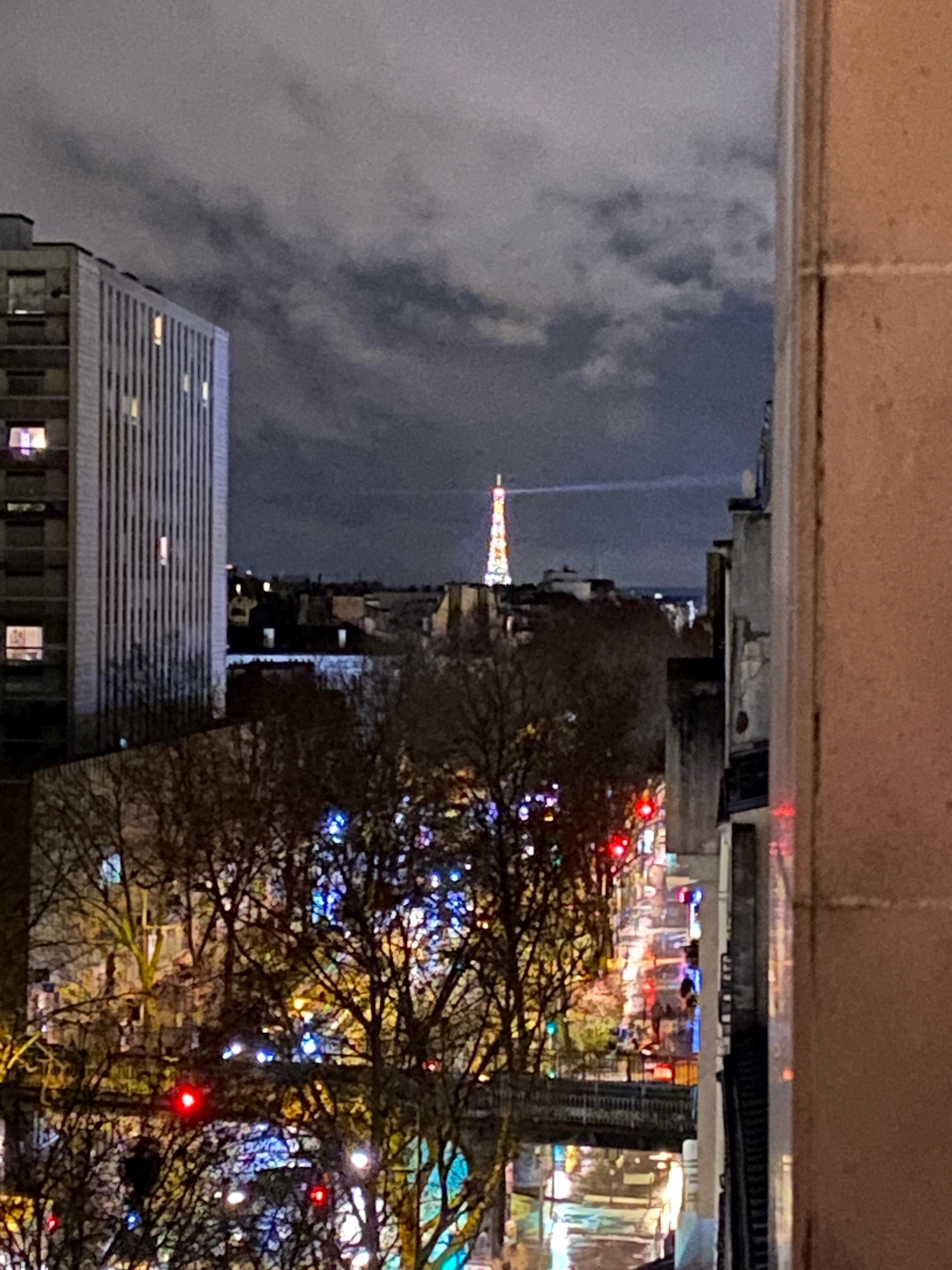 Vista do quarto do 7º andar 