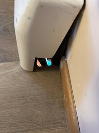 Can see down to next unit or utility room