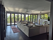 so much room to hang out and a beautiful view