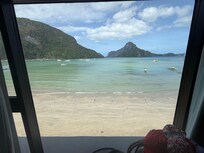 Picture through the window in our room