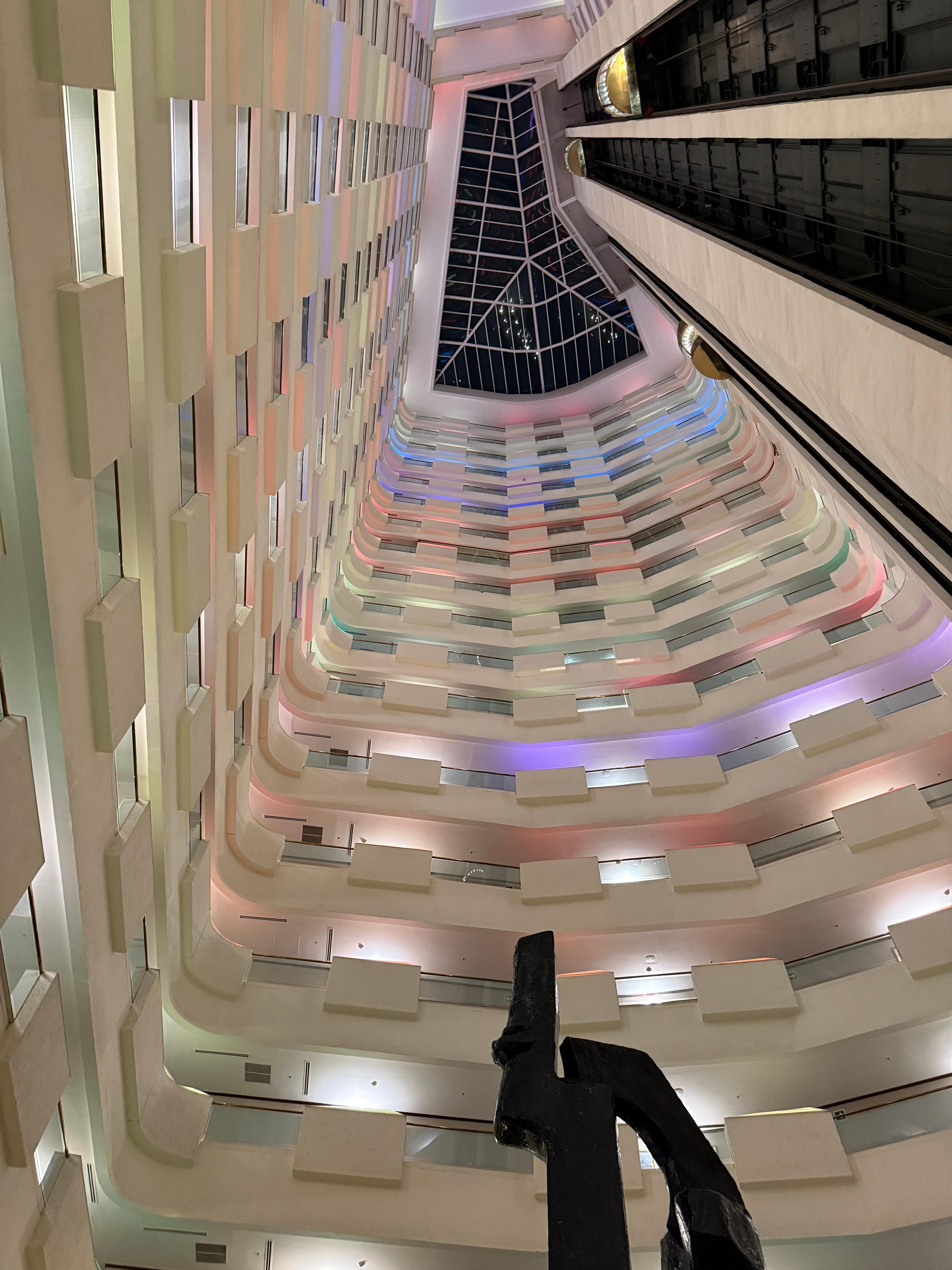 Looking up