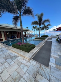 Bar at the adult pool