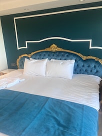Big comfy bed.