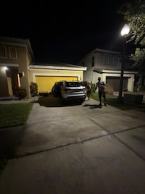 Nosed to an inch from the garage door the second night to avoid a tow.