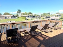 This is the actual furniture on the sun deck