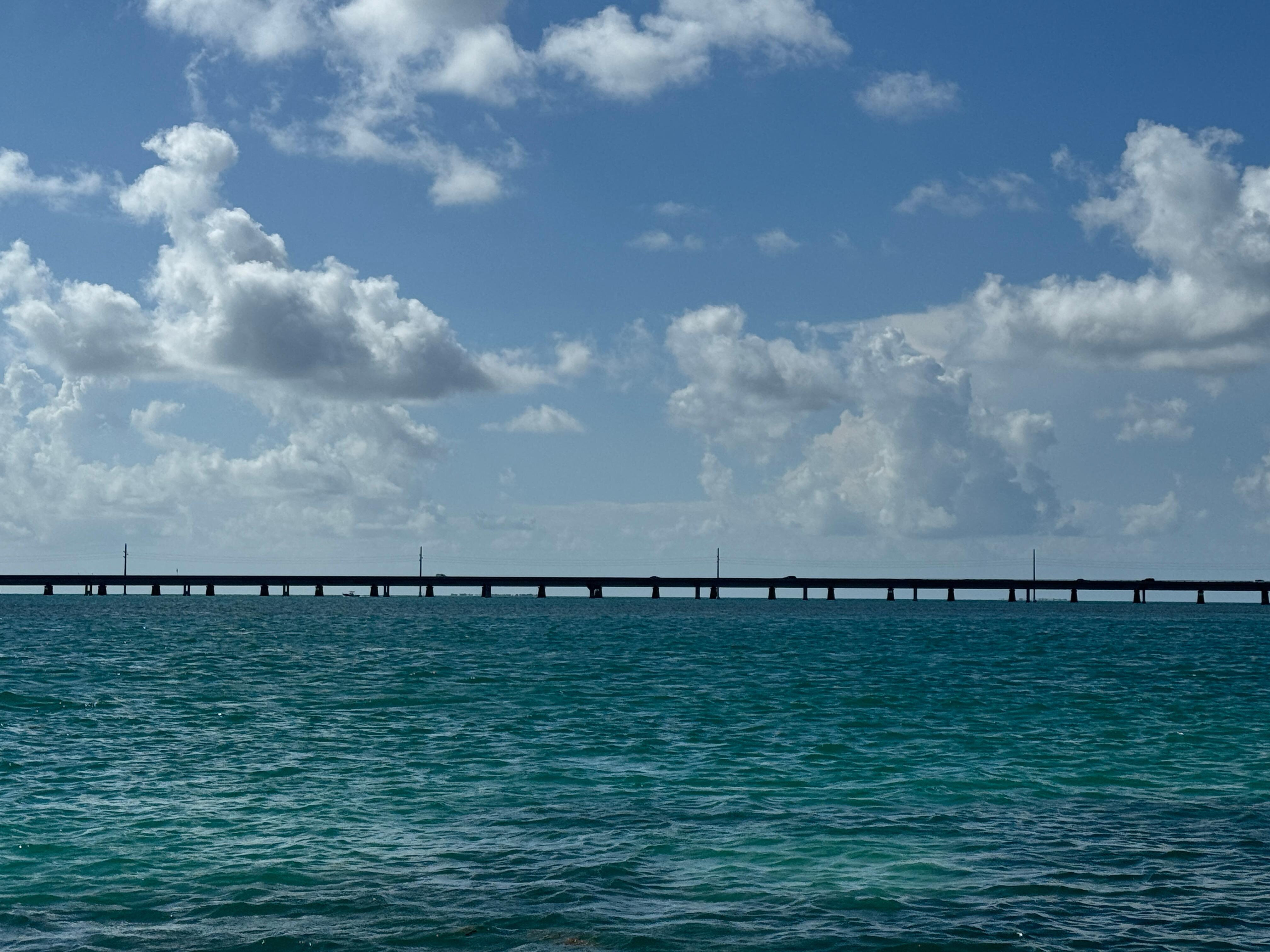 A short boat ride to the 7-mile bridge!