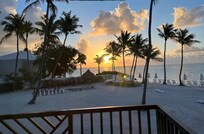 Sunrise from our balcony