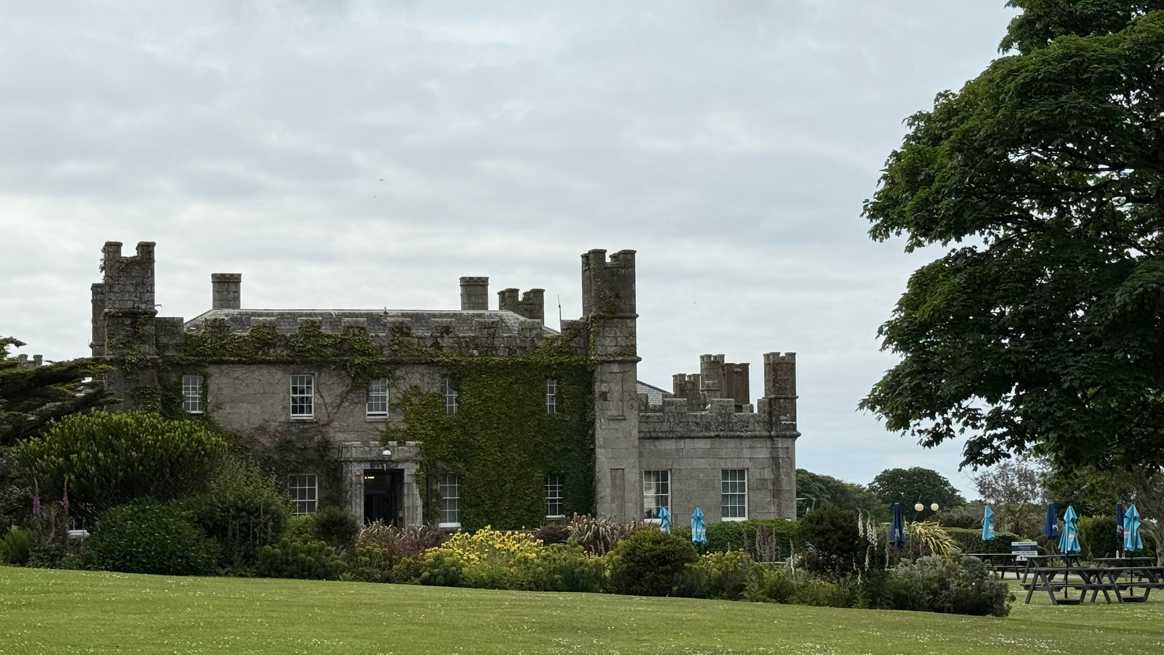 The main castle building