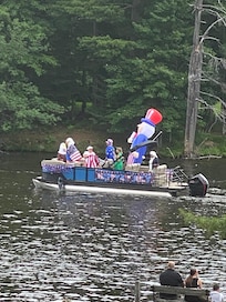 July 4 boat parade passes by